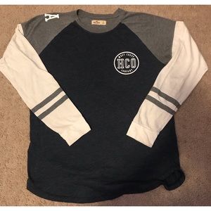 Long Sleeve Hollister Shirt - Size Small